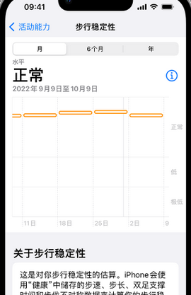 建华iPhone手机维修如何在iPhone开启'步行稳定性通知'