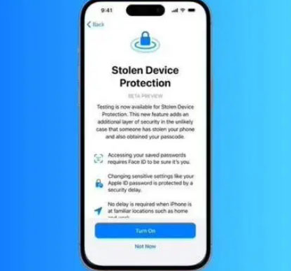 建华苹果授权维修店分享被盗设备保护功能开启方法 