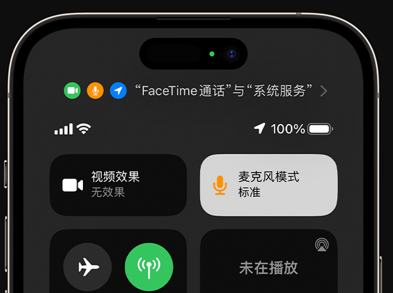 建华苹果授权维修网点分享iPhone在通话时让你的声音更清晰 