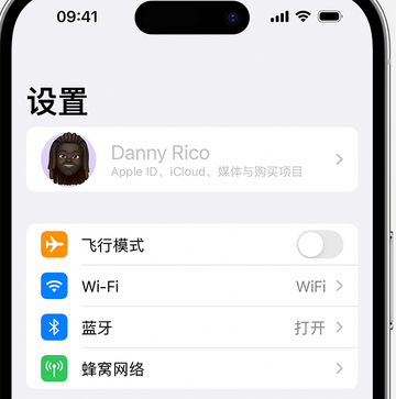 建华appleID维修服务iPhone设置中Apple ID显示为灰色无法使用 