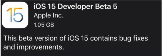 建华苹果手机维修分享如何升级到iOS15.0 beta5 